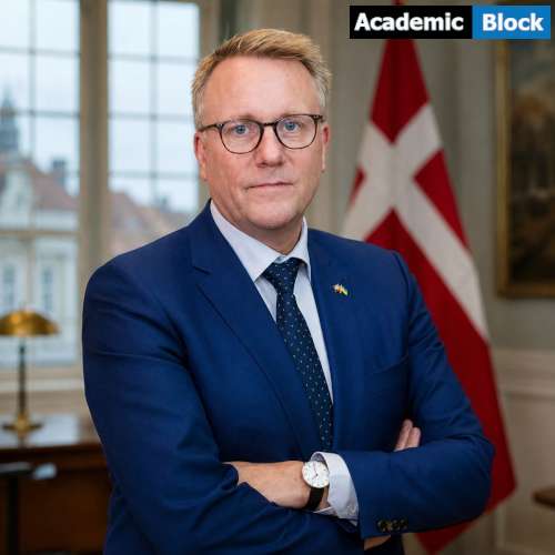 Portrait image of Denmark Immigration and Integration Minister Morten Bødskov.
