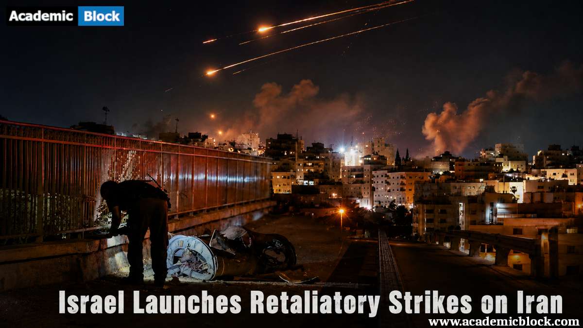 Image shows the incident during Israel and Iran Exchange Strikes.