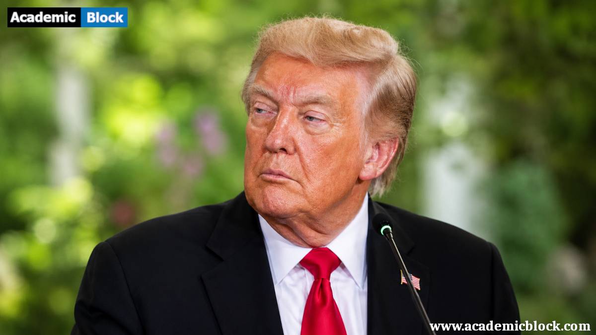 Image shows a portrait image of Trump Ends NBC Interview After ‘Rigged Election’ Clash.