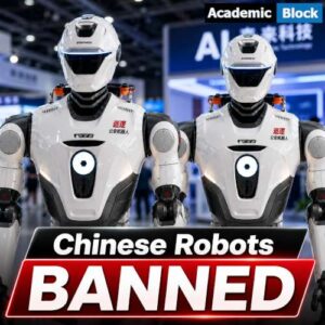Image showing Humanoid Robots with , Chinese Robots BANNED.