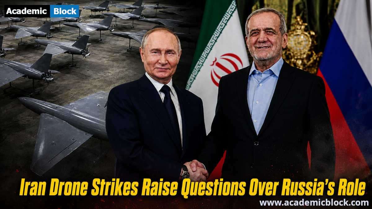 Iranian drone strikes on CIA facilities have sparked a U.S. intelligence investigation into possible Russian support through targeting data or advanced drone technology.