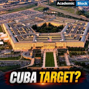 Image showing a Pentagon aerial view with a "CUBA TARGET?" headline on a news thumbnail.