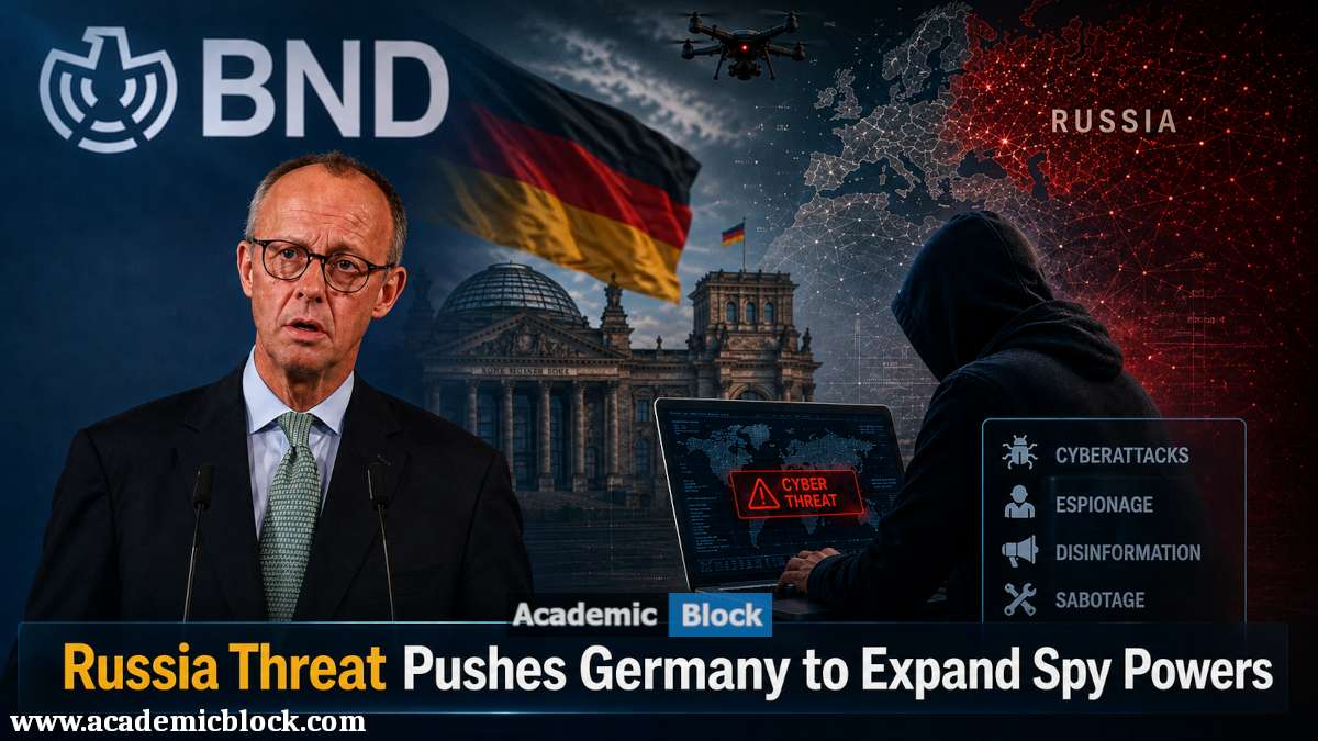 Image showing German Chancellor Merz addresses Germany’s intelligence reform amid rising Russian security threats