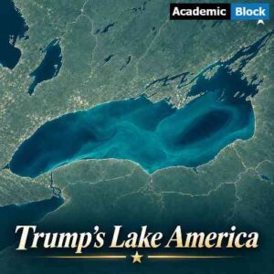 Image show the aerial view of Lake Ontario and the surrounding areas