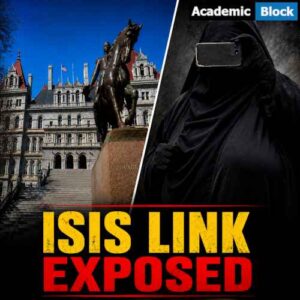 An image showing the New York State Capitol and a woman named Jessica Bowie linked to an alleged ISIS terror plot, illustrating the FBI investigation into an alleged Capitol bomb plot.