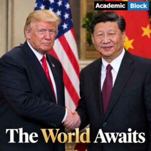 Image shows U.S. President Donald Trump and Chinese President Xi Jinping shaking hands during Xi Jinping’s September 2026 visit to the United States for a bilateral meeting.