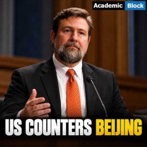 Image showing Michael Vance, US Assistant Secretary of State for Intelligence and Research, speaking at a Senate hearing as the US counters Beijing through renewed engagement with Myanmar.