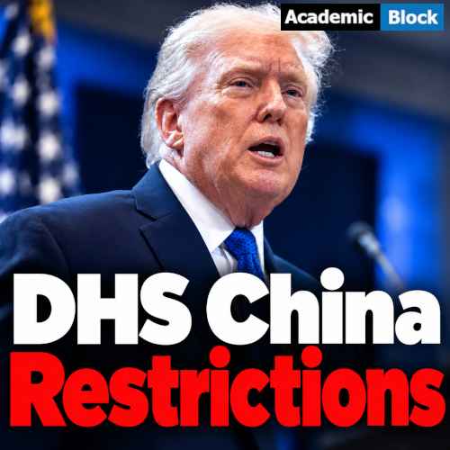 This image shows US President Donald Trump as DHS imposes new restrictions on visa-free travel for Chinese nationals to the Northern Mariana Islands (CNMI).